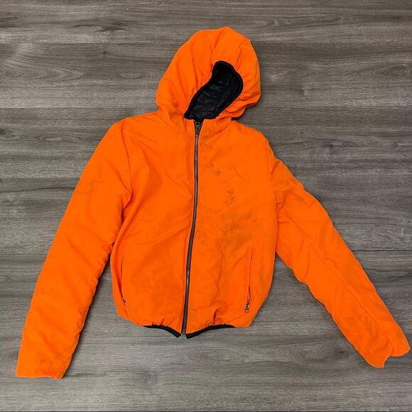 Sipos New York Hooded Leather Chelsea Bomber XS - Picture 5 of 8